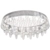 Shepherd Hardware 9082 1-7/8-Inch Spiked Furniture Cup, Clear Plastic, 4-Pack