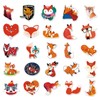 Fox Stickers for Laptop(50 Pcs),Gift for Kids Teens Adults Girl,Fox