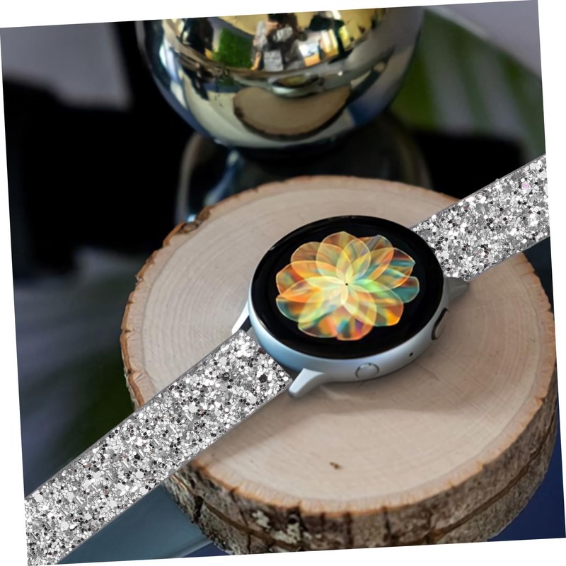 Gatuida 1pc Unique Shiny Wrist Watch Band Replacement for Watch