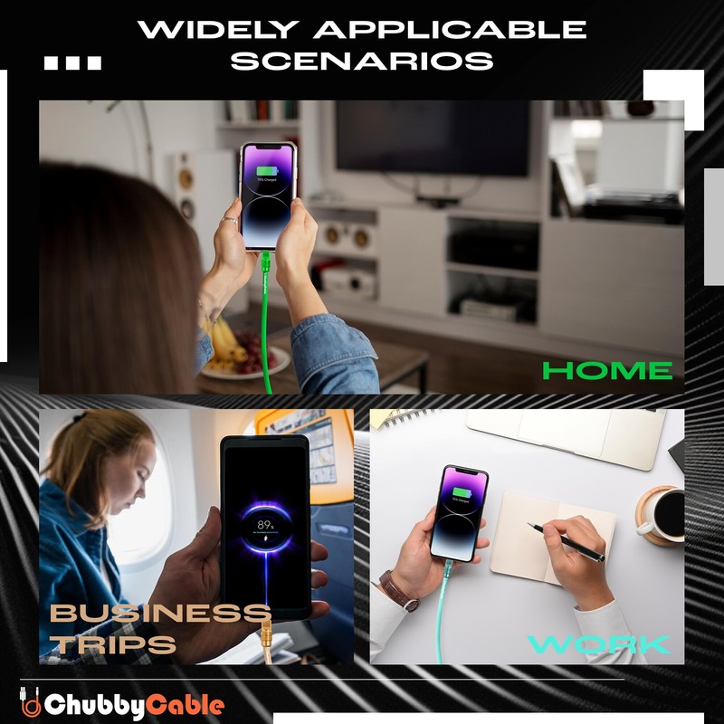 chubbycable Chubby 2.0 Anodized Version - 240W USB C Cable