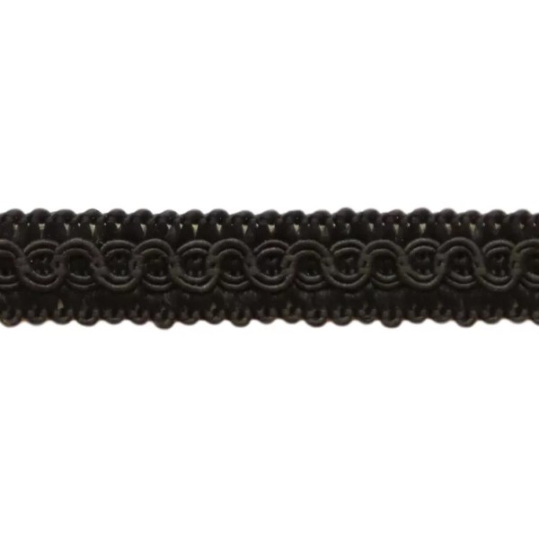 DÉCOPRO (TM) Scroll Gimp Braid Trim, Style# 0050SG, Color# K9