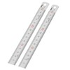 Mr. Pen Machinist Ruler, 2 Pack, 150mm, Graduations 0.5mm, Stainless