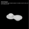 QUARKZMAN Pack of 30 Plastic Gears 24 Teeth Plastic Double