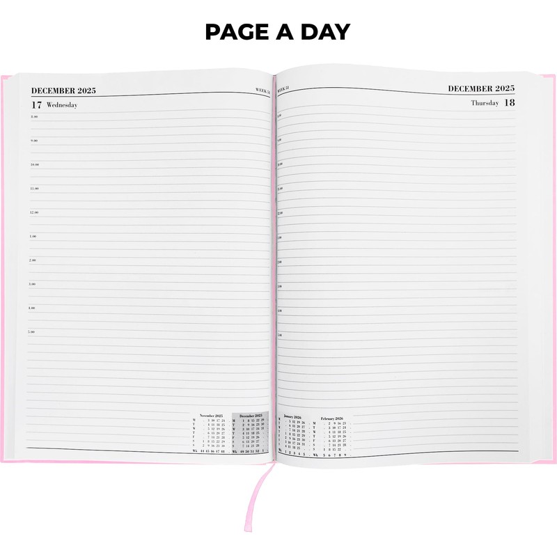 Star Note 2025-2026 A5 Page a Day Academic Diary School