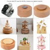 Wind Up Music Box with Rotating Mushroom Plate -Over The