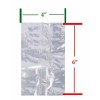 Paper Mart 100 pcs 4"x6" Clear Flat Cello/Cellopha