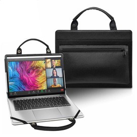 Laptop Case Cover for HP Pavilion x360 14 14-cdXXXX 14-ddXXXX 14M-CD0001DX/Pavilion x360 14 14-dwXXXX 14-dhXXXX 14-dh2097nr with Portable Bag with Bag Handle,Black