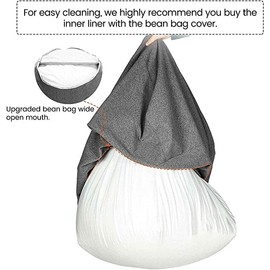 xtsfx Bag Haricots Bean Bag with Lining for Chair, Bean Bag, Empty Lining, Bag Only, No Washing, No Filling