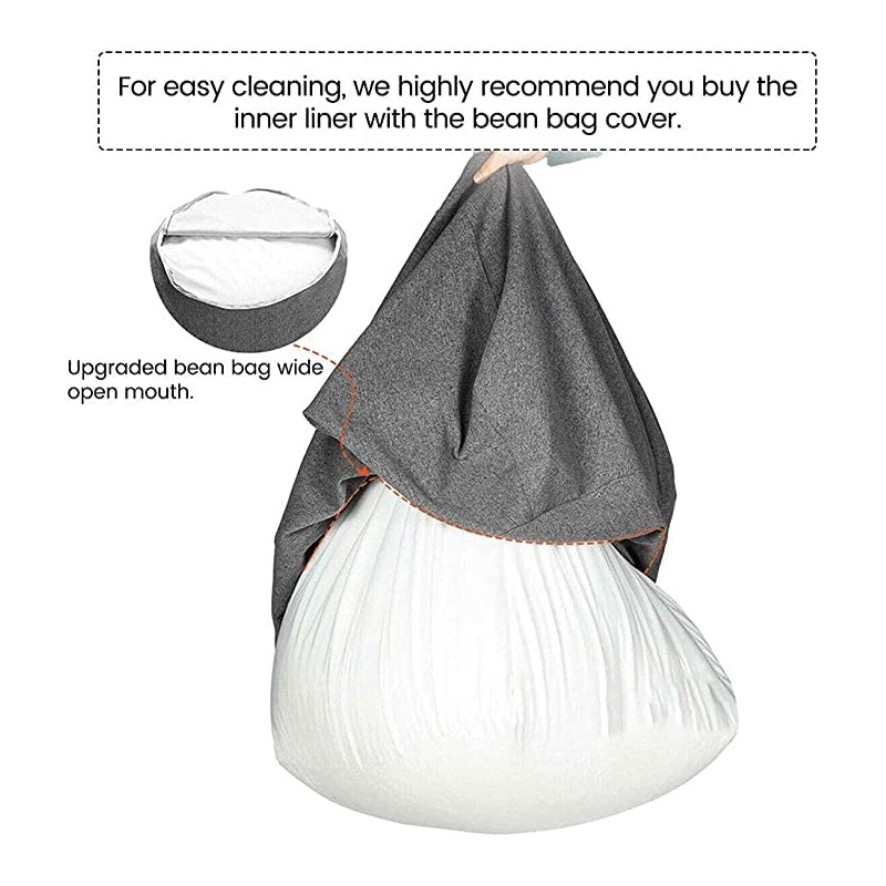 xtsfx Bag Haricots Bean Bag with Lining for Chair, Bean