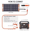 Hoeine Solar Panel Extension Cable Compatible with Jackery Solar Panel