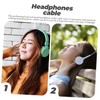 TEHAUX Audio Replacement Cable for Headphones Durable Wired Cord Compatible