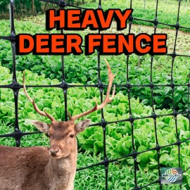 PAK Global Virtually Invisible Deer Fence! Protect Your Garden, & More (8'x40') - 8' x 40'