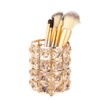 Feyarl Crystal Beads Makeup Brush Holder Pen Pencil Holder Storage