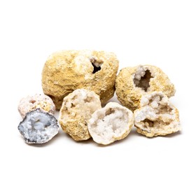 DesertUSA Box of Broken Moroccan Geodes 2 to 5 inches