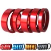 GANOPPER 5 Pieces Bike Alloy MTB Headset Spacer Bicycle 1-1/8
