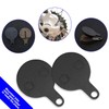 EMSea 2 Pairs Bicycle Semi-Metallic Disc Brake Pads Compatible with