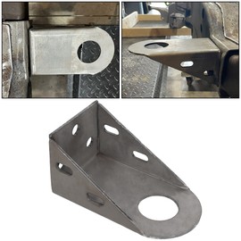 ECOTRIC Radiator Support Mount/Bracket Compatible with 1988-2000 Chevy C/K 1500 2500 3500 Series Tahoe Yukon Steel