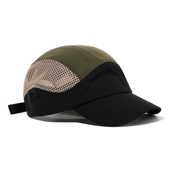 Clape Mesh Caps Short Brim Baseball Cap Unstructured 6 Panel