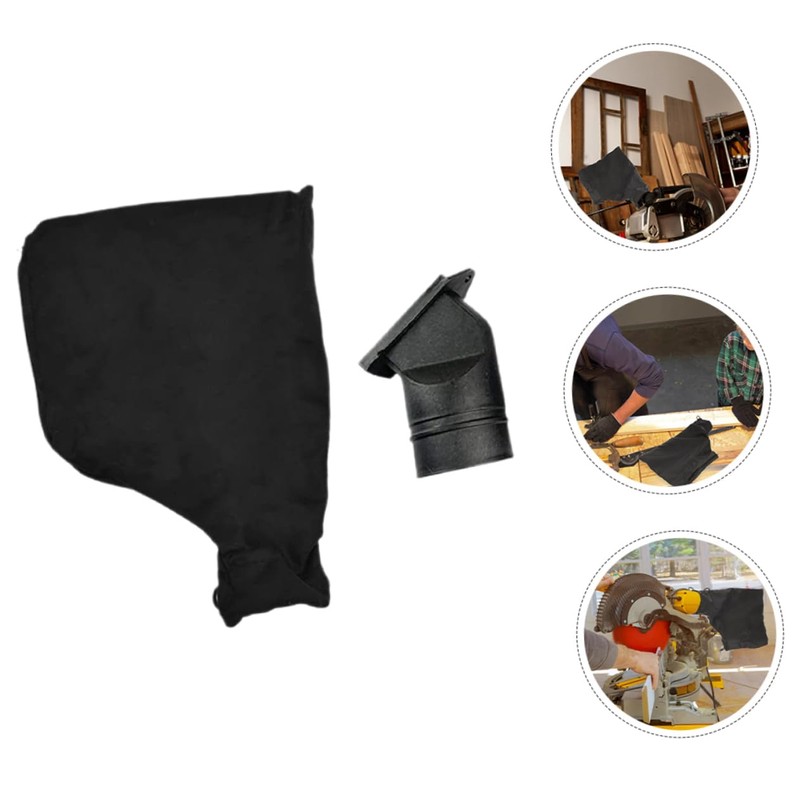 Operitacx Miter Saw Dust Collection Bag Durable Cloth Dust Extractor