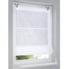 "Kessy" Roman Blinds - White - approx. 80 x 142cm
