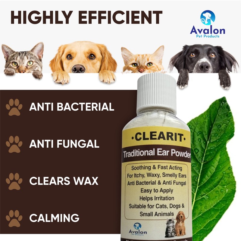 APP Clearit 20G Traditional Ear Powder & Clearit Advanced Ear