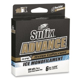Advance Ice Monofilament 2 lb Clear