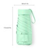 Mini Travel Sun Umbrella Waterproof Folding Umbrella Capsule Shape Umbrella