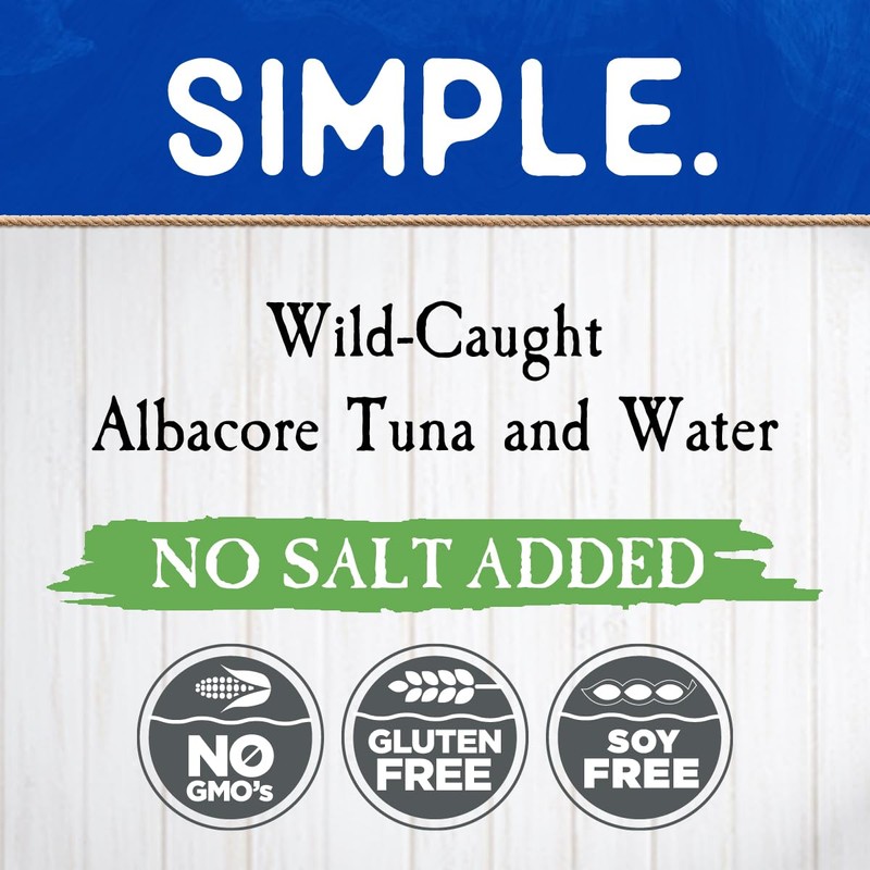 Blue Harbor Fish Co. Wild Albacore Tuna in Water with