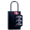 Uses lightweight and durable polycarbonate! TSA (U.S. Safety Transportation Administration Certified) Dial Lock LX Black 1317