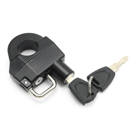 Aynaxcol Universal Motorcycle Helmet Lock Repalcement for Harley Sportster XL 883 1200 48, Suitable for 1 Inch 25 mm Handlebars