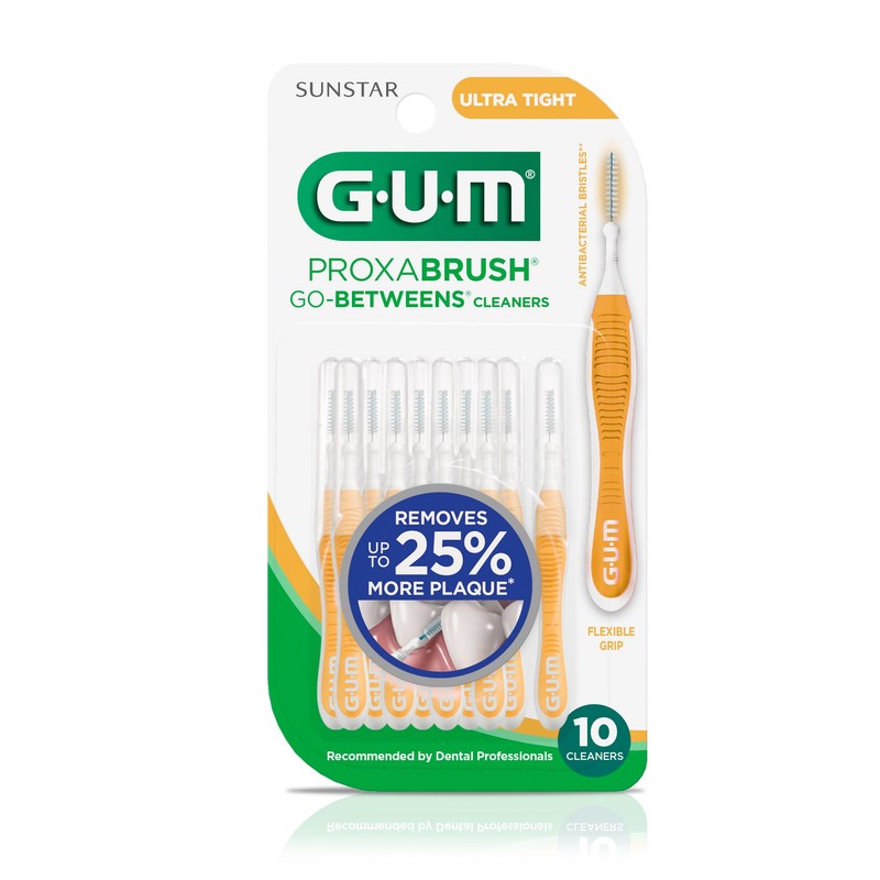 GUM Proxabrush Go-Betweens - Ultra Tight - Interdental Brushes -