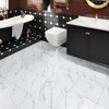 WESTICK White Grey Peel and Stick Floor Tile 20 PCS