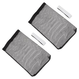 COHEALI 1set Drawstring Filter Bag Lint Dust Catcher Drying Vent Tumble Dryer Nylon Black 2pcs