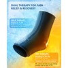 Ankle Foot Ice Pack Wrap for Injuries, Reusable Gel Ice