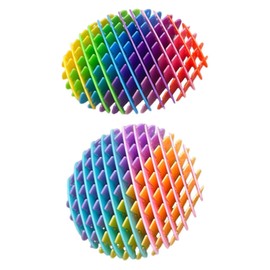 VEHYEGOI 2 Pieces Of Decompression Stretchy Toys, Fun Sensory Toys, Retractable Net Toys, Sitting And Standing Non-Playing Toys