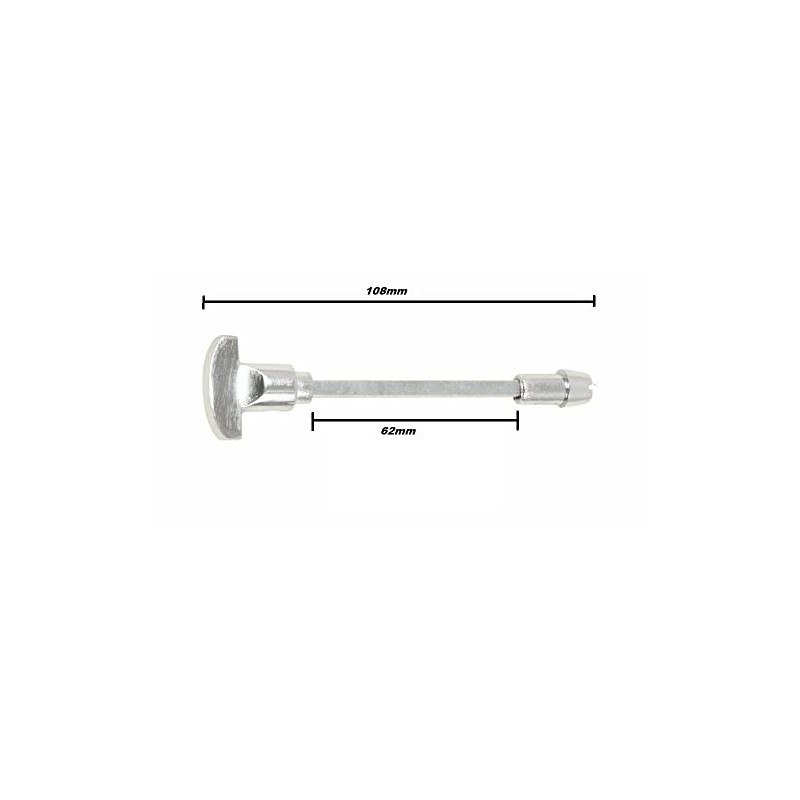 Home Supplies Direct Replacement Bathroom Lock Door Handle Thumb Turn