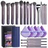 BS-MALL Set De 28 Brochas De Maquillaje Brocha Triangular Premium