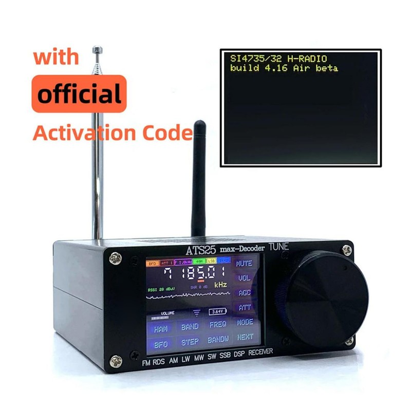 Full Band Radio Receiver FM LW MW SW SSB DSP