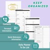 Kollsvein Undated Daily Planner - Achieve Goals, Boost Productivity &
