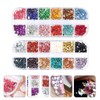 WOONEKY DIY Manicure Kit 3D Nail Rhinestones Glue Nail Art