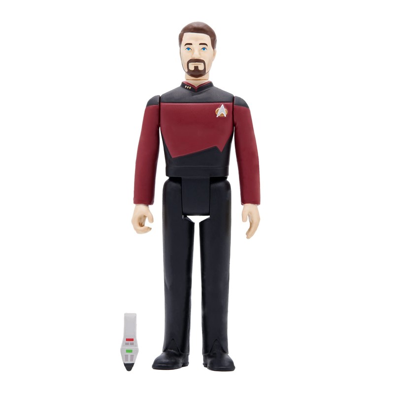 Star Trek Next GEN W2 Commander Riker Reaction FIG