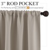 RYB HOME RV Camper Door Window Curtains -Blackout Privacy Curtains