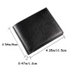 HESHPAWS Leather Wallet Card Bag Men's Fashion Wallet Short and