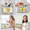 Amalfi Coast Souvenir Makeup Bags - Italy Travel Gifts Lemon
