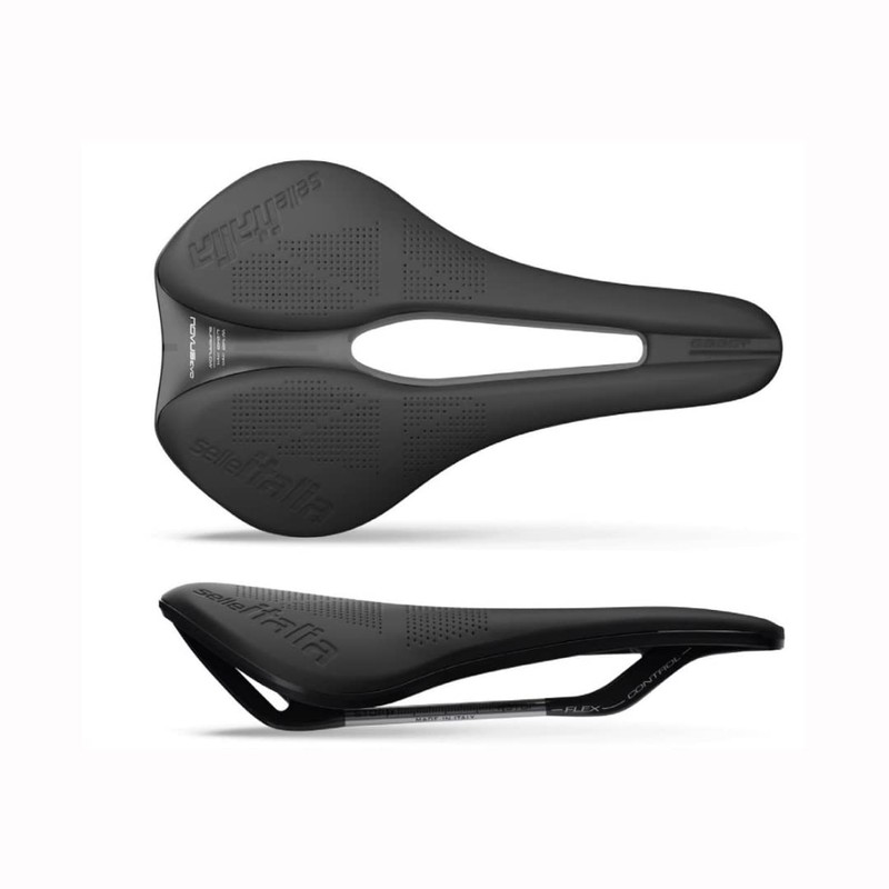 Selle Italia Novus Boost Evo Superflow Saddle: Black, L3