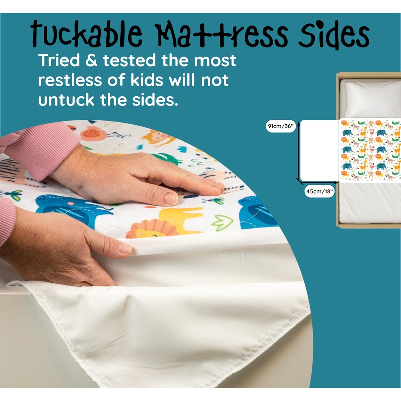 Bedwetz® Potty Training Bed Pads, 100% Waterproof Mattress Protector, Size