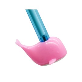 Lopenle 12PCS Whale Pens Whale Spraying Pens Animal Pens Desk Standing Pens 0.5 mm Black Ink For School Home Office Stationery