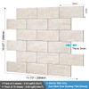 BeNice Peel and Stick Backsplash for Kitchen,Bathroom Wall Backsplash Tile