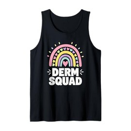 Derm Squad Rainbow Dermatologist Team Dermatology Tank Top