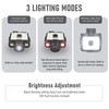 Claymore Capon 120D (Black) - Rechargeable Cap Light with Motion
